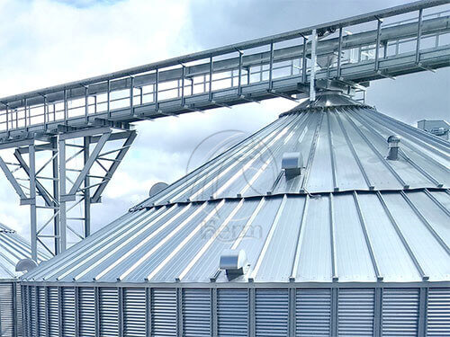 Silo Roof of flat bottom bins supplier