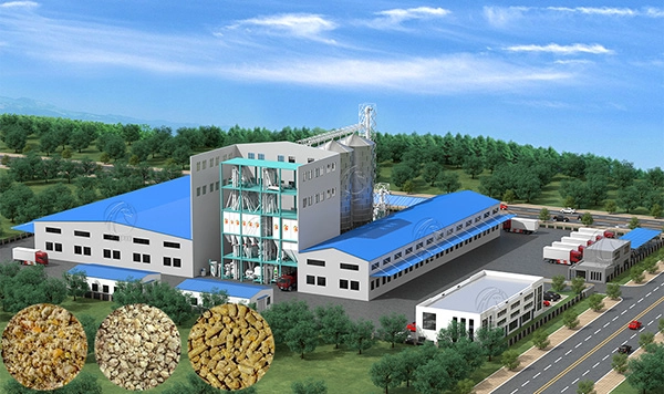 проект планировки комбикормового завода