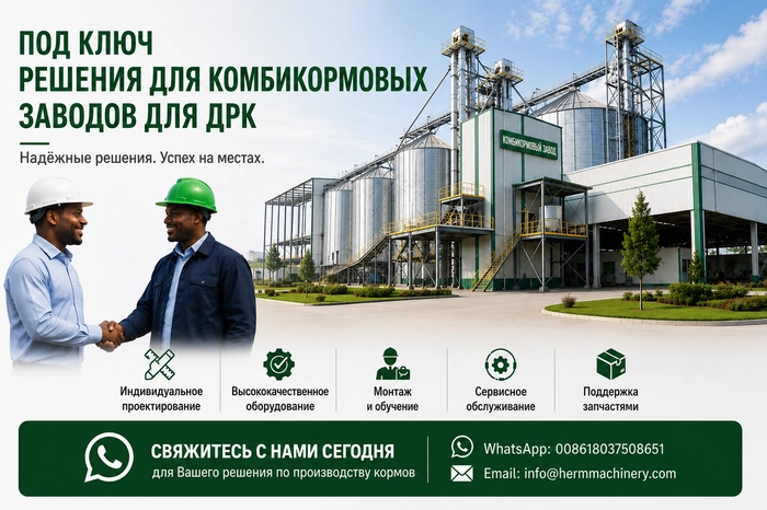Решения_Под_Ключ_Для_Завода_По_Производству_Кормов_В_Демократической_Республике_Конго
